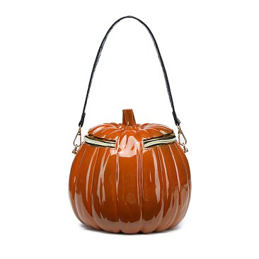 Halloween Pumpkin Jack Satchel Crossbody Bag