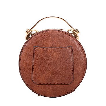 Real Clock Shoulder & Satchel Handbags