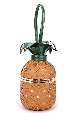 Handmade Crossbody - Satchel Pineapple Bag