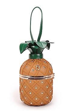 Handmade Crossbody - Satchel Pineapple Bag