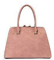 Triple Compartment Satchel - Tote Bag