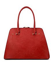 Triple Compartment Satchel - Tote Bag
