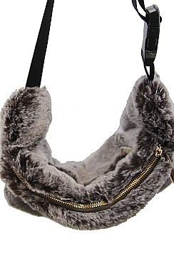 SOFT FUR Fashion Fanny Pack BUMBAG  FM-ABG1011