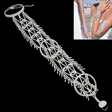 Slave Armlet Bracelet Indian Wedding Style Body Jewelry MEZ-ABRH