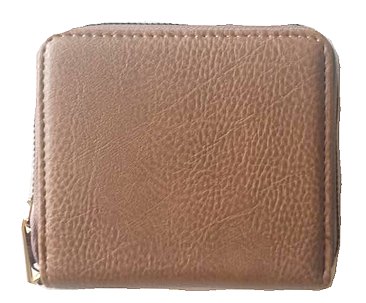Zip Closure Half Wallet