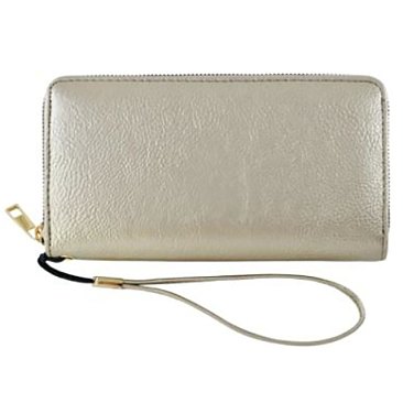 Classic Zip Around Wallet Wristlet