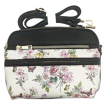 Classic Fashion Multi Pocket Crossbody Bag