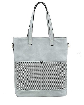 DESIGNER MESH STYLE FASHION TOTE BAG