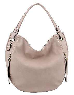 MODERN PLAIN STYLE HOBO BAG