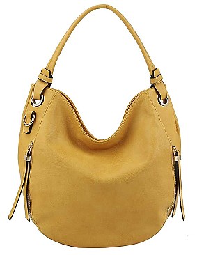 MODERN PLAIN STYLE HOBO BAG