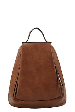FASHION TRIANGULAR SHAPE LIKE STYLE BACKPACK