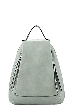 FASHION TRIANGULAR SHAPE LIKE STYLE BACKPACK
