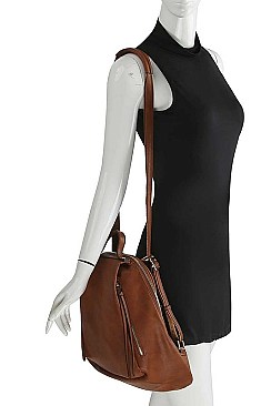 FASHION TRIANGULAR SHAPE LIKE STYLE BACKPACK