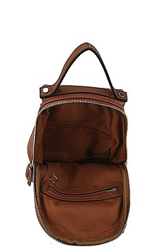 FASHION TRIANGULAR SHAPE LIKE STYLE BACKPACK