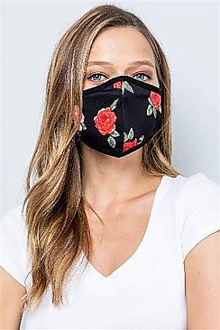 Reusable Floral Cotton Masks
