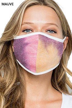 TWO TONE REUSABLE FASHION MASK