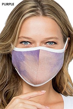 TWO TONE REUSABLE FASHION MASK