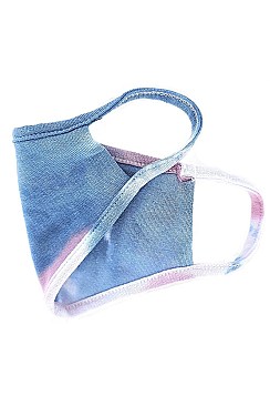 REUSABLE BLUE COTTON MASKS