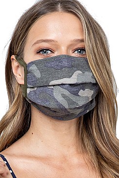 REUSABLE CAMOUFLAGE COTTON MASK