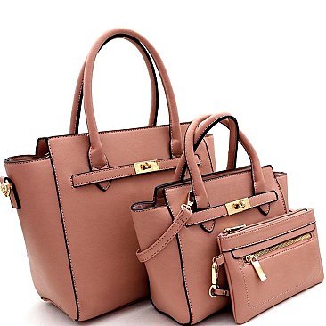 WING LEATHERETTE 2WAY BAG 3IN1 VALUE SET