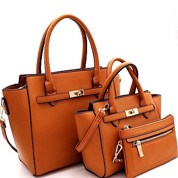 WING LEATHERETTE 2WAY BAG 3IN1 VALUE SET