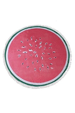 FRINGE ROUND BEACH TOWEL WATERMELON FM-AO228