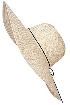 LARGE BRIM STRAW HAT FM-AO3033