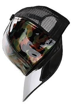 CAMOUFLAGE TRUCKER CAP