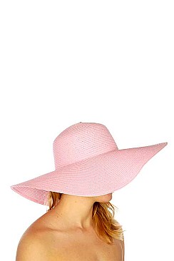 Plain Wide Floppy Hat