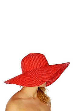 Plain Wide Floppy Hat