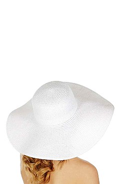 Plain Wide Floppy Hat