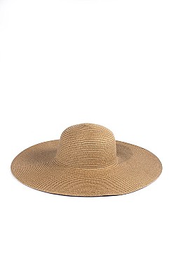 Plain Wide Floppy Hat