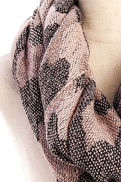 CAMO PRINT OBLONG SCARF