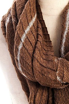 TWO TONE OBLONG SCARF