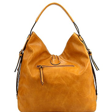 Tassel Accent Braided Hobo MH-AS0001
