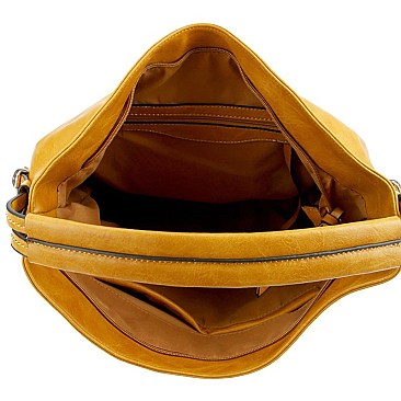 Tassel Accent Braided Hobo MH-AS0001