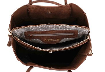 Multicompartment Compartment Satchel Handbag