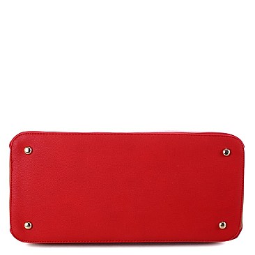 Tassel Accent 2-Compartment Boho Satchel MH-AS3324