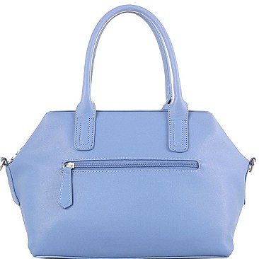 Multi-Shade Weave Tasseled 2-Way Bag