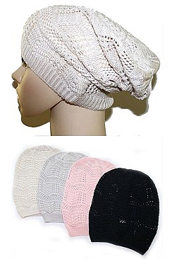 Pack of 12 (pieces) Assorted Fashion Beanies FM-AT109