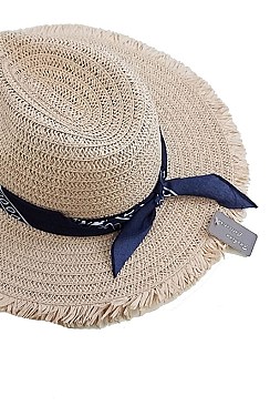 BANDANA STRAW HAT FM-AT244