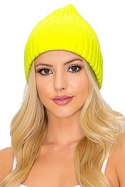 PACK OF 12 TRENDY COLORFUL CROCHET FASHION BEANIES