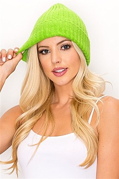 PACK OF 12 TRENDY COLORFUL CROCHET FASHION BEANIES