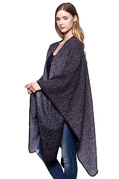 Elegant style Multi Tone Fashion Poncho/Vest FM-AV177