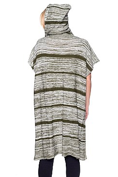 Fashionable Hooded Fringe Vest FM-AV186