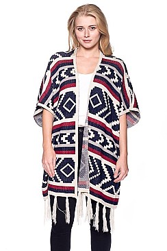 Multi Tone Tribal Vest FM-AV188
