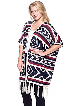 Multi Tone Tribal Vest FM-AV188