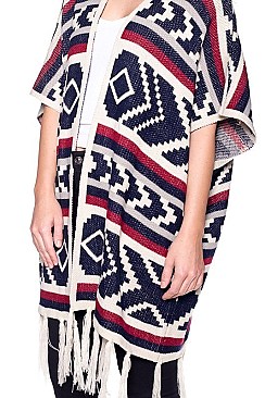 Multi Tone Tribal Vest FM-AV188