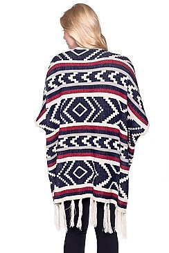 Multi Tone Tribal Vest FM-AV188
