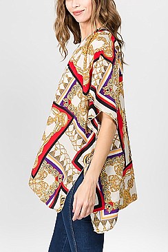 PACK OF 6 TRENDY SHORT KIMONOS